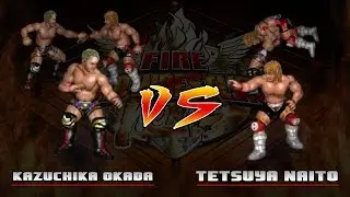 Fire Pro Wrestling World Highlights: Kazuchika Okada vs Tetsuya Naito