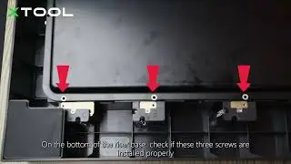Troubleshoot Baseplate or riser base exceptions for xTool S1