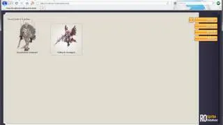 Ragnarok Sprite Viewer/Database [Flash] - Project WIP