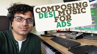 How I Compose and Produce Music for Desi Indian Ads  @deeppc