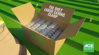 The Only Labor Saving Clamp - AceClamp non-penetrating roof clamps for standing seam metal roofs.
