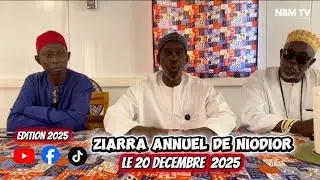 Annonce Du ziarra annuel de Niodior qui se tiendra le 20 décembre 2025 