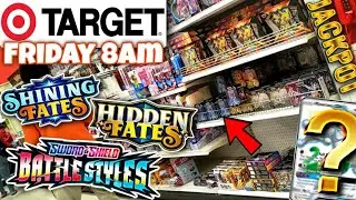 Target At 8AM Card Hunt!!! Opening 2021 Hidden Fates Reprint 🔥