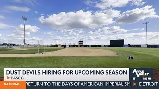 The Tri-City Dust Devils hiring for upcoming baseball season
