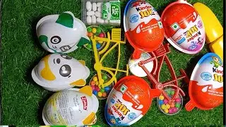 satisfying  kinder joy gems ASMR LIVE  jelly kinder joy  candy...