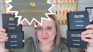 Four Fragrance Oils from Swiss Arabian