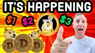 DOGECOIN OMG!! IT'S HAPPENING RIGHT NOW!! $1, $2, $3 LATEST BREAKING NEWS & UPDATES NOW!! #DOGENEWS