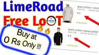 LimeRoad *FREE* Loot | Best Loot 2019 | kapchalife