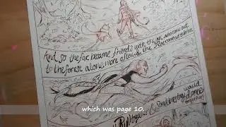 Process Journal: Entry 02 // 'The Fox Who Became A Girl' Comic //
