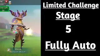 Dream witch limited challenge stage 5 auto|Limited Challenge Saving Dreams Stage 5 auto Lords mobile
