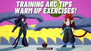 DBFZ: Training Arc Tips Ep 1 - Warm Up Exercises