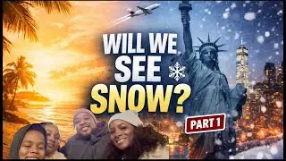 Will We Find Snow? ❄️  Chasing a White Christmas in NYC (Part 1)