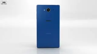 Sharp Aquos Zeta SH-01H Blue 3D model by 3DModels.org