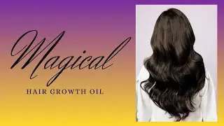 Magical hair oil Make at home 🌿 #viraltrandingshorts #scalpecare #shortfeeds