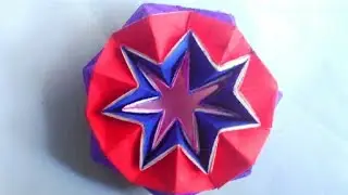 Amazing magic star Origami