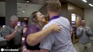 Clemson Baseball || Seth Beer Draft Day - 6/4/18