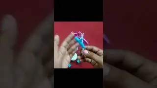 Unboxing mini Plastic Hanging Pole Rack.#Miniatures#Shorts#viral #unboxing