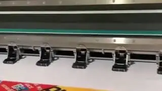 Blueprint 5m solvent printer with 8 konica 1024i heads, amazing!