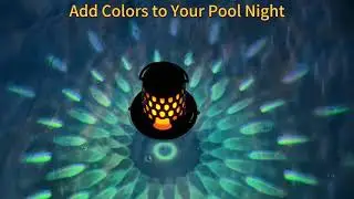 Solar Floating Pool Light