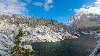 Banff after Snow Event in 4K