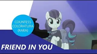 PMV MLP AppleJack and Countess Coloratura Old Friends Story Where Rara Sings Friend in You