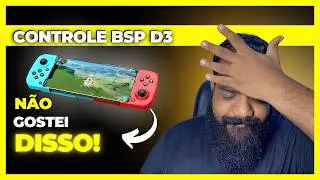 Tudo que eu não GOSTEI no BSP D3 [ Controle barato para celular! ]