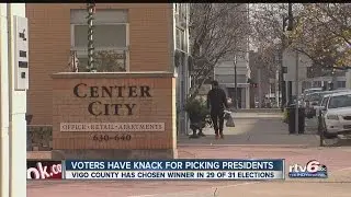Vigo County voters have knack for picking presidents