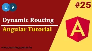 How to create dynamic URL | Dynamic Routing | Angular 12 | Angular Tutorial | Learning Points