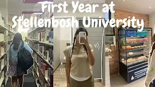 First Week Of Uni📓🖇️| Stellenbosch University, studying, morning drives, lectures