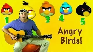 Angry Birds RETURN! - Funny Song for Kids to learn to count numbers. Cartoons for kids!