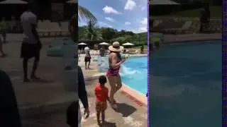Jamaican Man Slide On Water Fascinate Social Media