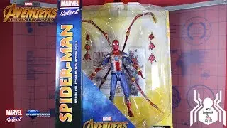 Marvel Select IRON SPIDER Spider-Man Figure Review & Comparison