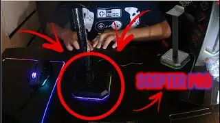 Como es el Scepter Pro de Redragon (Soporte De Headsets)??