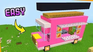 Hot Dog food truck Minecraft Tutorial