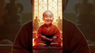 so cute little monk #cute