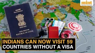 Where Can Indians Travel Without A Visa? | Indian Passport Climbs 8 Spots In New Ranking