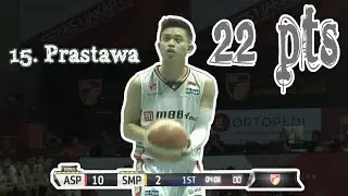 Andakara Prastawa 22 pts M88 ASPAC VS SATRIA MUDA PERTAMINA IBL 2016 - INDONESIAN BASKETBALL LEAGUE