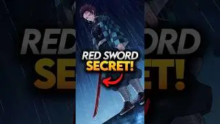 Why Tanjiro's Sword Never turned RED? Demon Slayer Explained #demonslayer #shorts