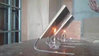 FLAMESHIELD FIRE RETARDANT -  45 DEGREE ALCOHOL LAMP TEST VIDEO