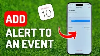 How to Add An Alert to iPhone Calendar Events