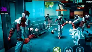 Tunnel Mission 62 ___ Dead Target || Hard Mission #deadtarget #gameplay || all zombie kill p90