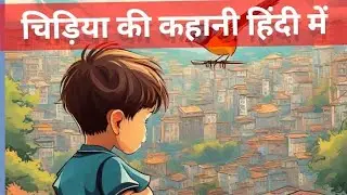 sparrow story in hindi language #animated