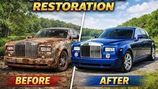 Rolls-Royce Full Restoration Process | unbelievable Restoration #restoration #shorts #satisfying 