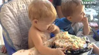 Funny Baby's First Birthday Cake Smash Compilation 2015 NEW HD VIDEO | funny baby videos