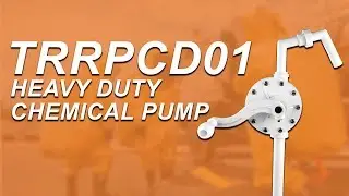 TERA PUMP TRRPCD01 - Heavy Duty Chemical Polypropylene Rotary Drum Pump