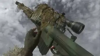 (PS4) Call Of Duty 4: Modern Warfare Remastered | Ghillie Kit Barrett .50cal (HD 1080p)