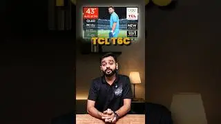 TCL T6C 4K QLED TV 🔥 Best Under ₹25K?! #shorts #shortvideo #short #TCLTV #TechDeals