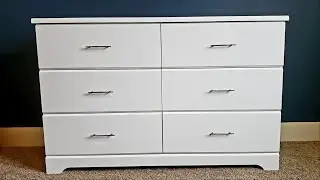 How to Build a StorkCraft Brookside 6-Drawer Dresser!