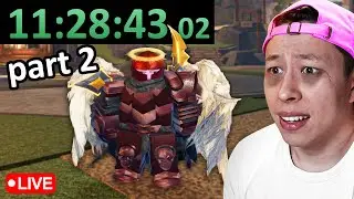 STREAMING UNTIL I BEAT THE FORGE (ends at best pickaxe) - PART 2