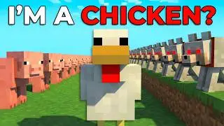 Minecraft But I Join ANIMAL Civilization